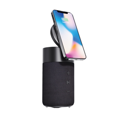 Logotrade business gift image of: Urban Vitamin Anaheim RCS recycled 10W speaker 15W charger