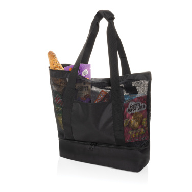 Logo trade promotional gifts image of: Iqlo Aware™ RPET 2-in-1 cooler tote