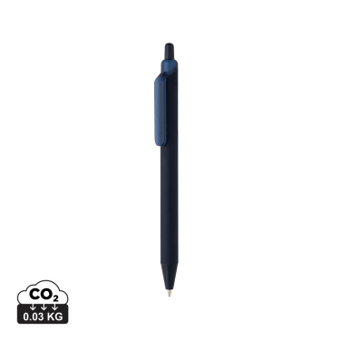Logo trade promotional giveaways image of: Tide GRS certified RABS pen smooth touch