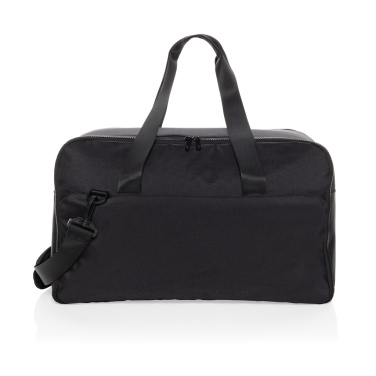Logo trade promotional gift photo of: Swiss Peak Aware™ RPET 15.6 inch laptop weekend bag