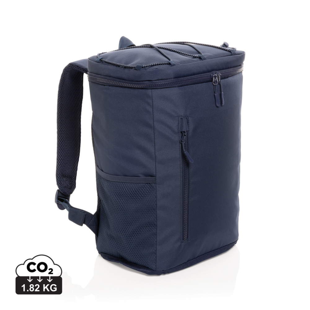 Logo trade business gift photo of: Sonny Aware™ RPET cooler backpack