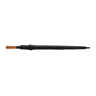 Logo trade promotional merchandise image of: Tony  Aware™ RPET 30 inch acacia auto open umbrella