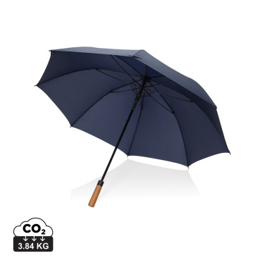 Logo trade promotional item photo of: Tony  Aware™ RPET 30 inch acacia auto open umbrella