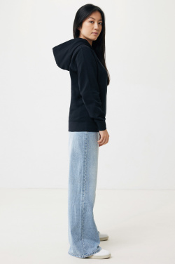 Logo trade promotional items picture of: Iqoniq Yengo recycled cotton hoodie with sidepockets