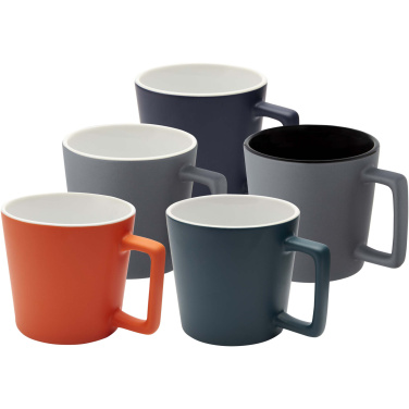Logo trade promotional gifts picture of: Cali 370 ml ceramic mug with matt finish