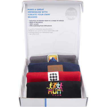 Logo trade corporate gifts picture of: Beanie sample box