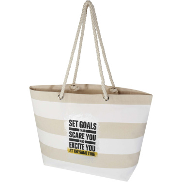 Logotrade promotional product image of: Florida 270 g/m² GRS recycled beach tote bag 18L