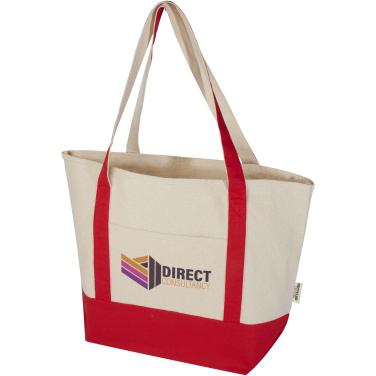 Logotrade promotional product image of: Sam 320 g/m² GRS recycled cotton tote bag