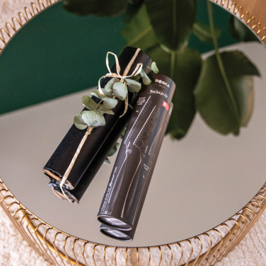 Logotrade promotional item picture of: BOSKA Cheese Knife Set Monaco+ Black