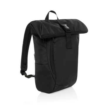 Logotrade promotional item picture of: Swiss Peak Aware™ RPET Leonard 15.6 inch laptop backpack