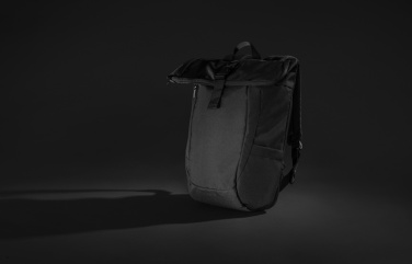 Logotrade promotional item image of: Swiss Peak Aware™ RPET Leonard 15.6 inch laptop backpack