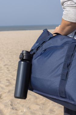 Logotrade promotional products photo of: Via RCS Re-steel lockable sport bottle 600ML