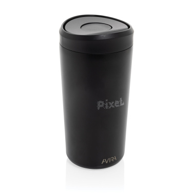 Logotrade promotional product picture of: Avira Alix RCS re-steel click tumbler 400ML