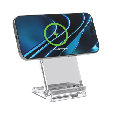Logotrade promotional items photo of: Magcharge 15W magnetic wireless charging stand
