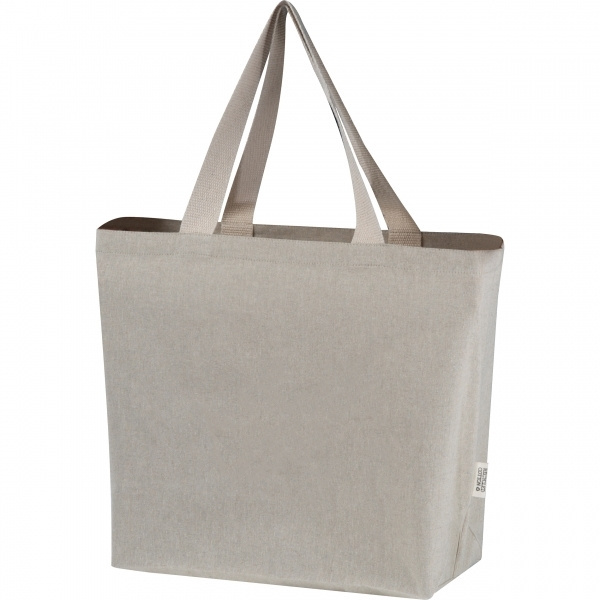 Logo trade corporate gifts image of: Large cotton bag Pilar