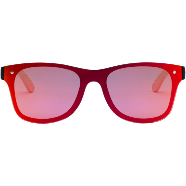 Logotrade promotional product image of: Tan sunglasses with bamboo temples