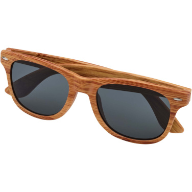 Logo trade promotional products image of: Mira wood-look sunglasses