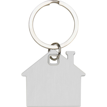 Logotrade advertising product image of: Nook house-shaped keychain