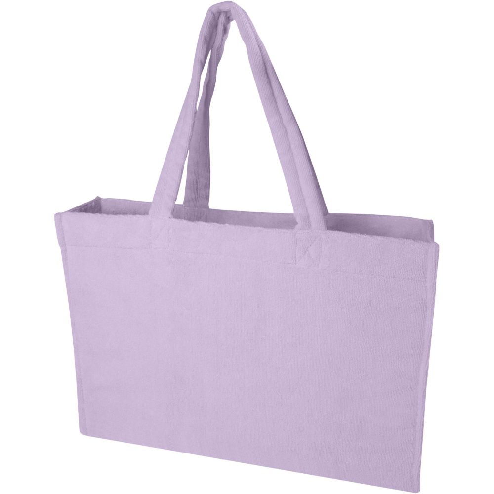 Logotrade promotional giveaway picture of: Siam GRS recycled terry beach tote bag 13L