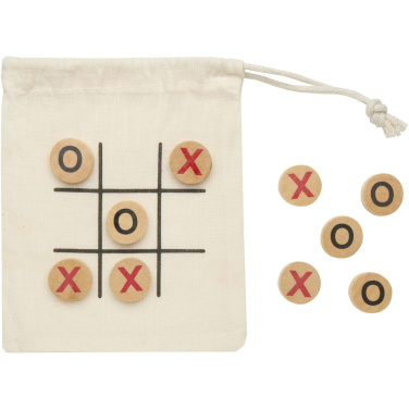 Logo trade promotional products picture of: Whorl wooden tic, tac, toe game