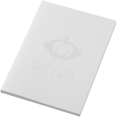 Logo trade promotional merchandise photo of: Novella Austen A6 soft cover notebook - 50 sheets