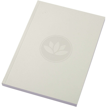 Logo trade promotional giveaways image of: Novella Austen A5 recycled soft cover notebook - 100 sheets