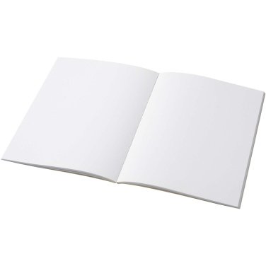 Logo trade promotional merchandise picture of: Novella Austen A5 recycled soft cover notebook - 50 sheets