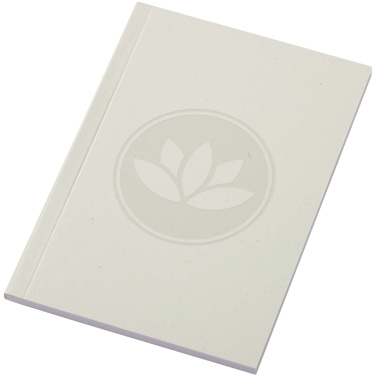 Logo trade promotional gifts picture of: Novella Austen A6 recycled soft cover notebook - 50 sheets