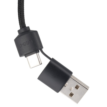 Logotrade promotional product picture of: Cable 4in1 with illuminated logo - LH-ZM02