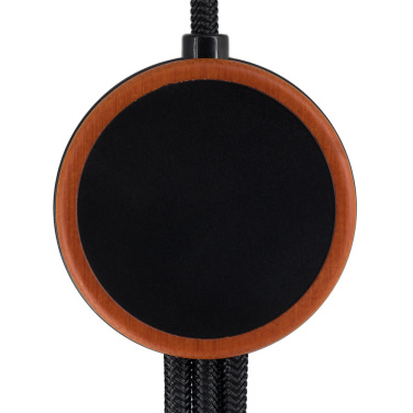 Logotrade advertising products photo of: Cable 3in1 with illuminated logo - LH-ZM04