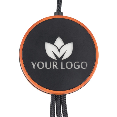 Logotrade corporate gift image of: Big cable 4in1 with illuminated logo - i5w
