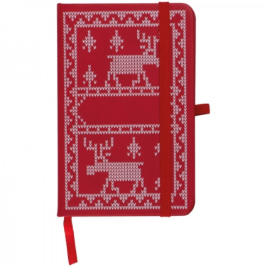 Logotrade promotional product picture of: A6 Notebook with Christmas design
