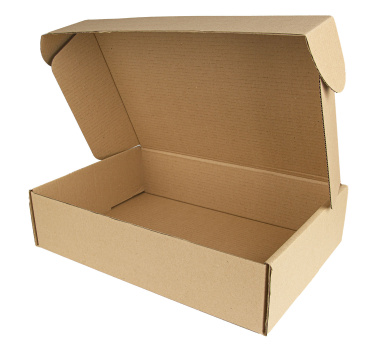 Logo trade promotional merchandise image of: Cardboard box - 29,5 x 16,5 x 8 cm