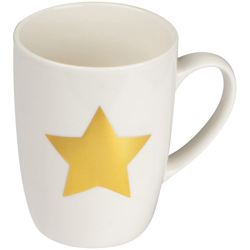 Logotrade promotional gift image of: Mug with star print 300 ml