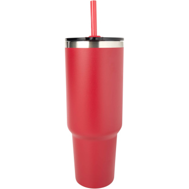 Logo trade advertising product photo of: Sydney 1200 ml copper vacuum insulated tumbler with straw
