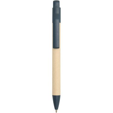 Logotrade corporate gifts photo of: Liliana sugarcane paper ballpoint pen (blue ink)