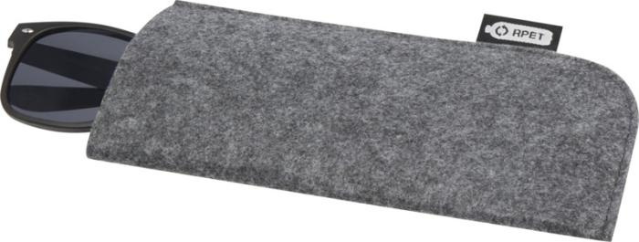 Logotrade promotional gift image of: Felta GRS recycled pouch for glasses