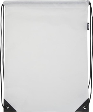 Logotrade corporate gifts photo of: Evergreen GRS recycled non-woven drawstring bag 5L