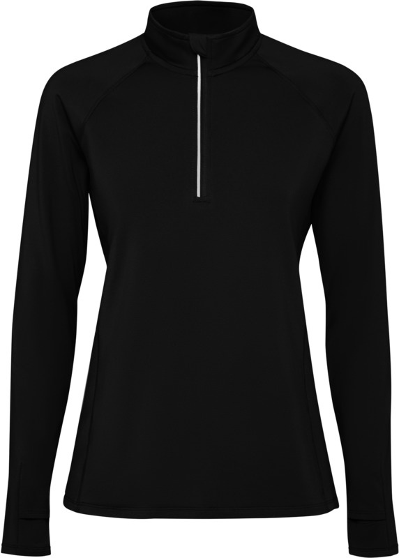 Logotrade promotional giveaway picture of: Estambul long sleeve women's half zip sweatshirt