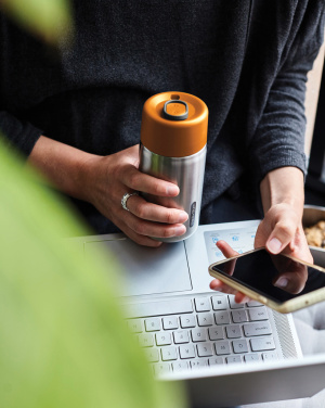 Logotrade promotional giveaway image of: Black+Blum Insulated Leakproof Travel Cup Stainless Steel
