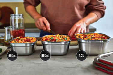 Logo trade promotional merchandise photo of: Black+Blum Mealprep Box 3pcs Set Small, Medium, Large