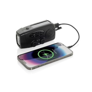 Logotrade promotional giveaway image of: RescueWave RCS recycled plastic emergency radio