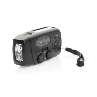 Logo trade corporate gift photo of: RescueWave RCS recycled plastic emergency radio