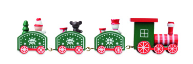 Logo trade promotional merchandise photo of: Wooden Christmas train