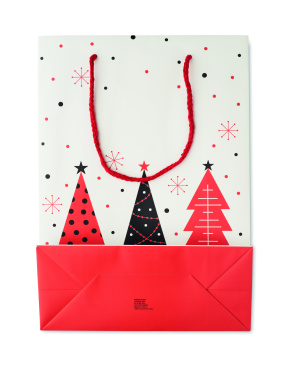 Logo trade promotional gift photo of: Gift paper bag large