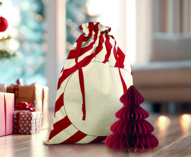 Logo trade corporate gift photo of: Large Santa cotton bag