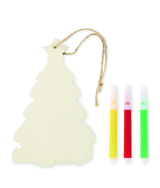 Logotrade promotional merchandise photo of: Christmas tree ornament
