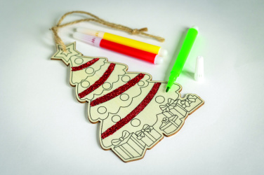 Logo trade promotional gifts picture of: Christmas tree ornament