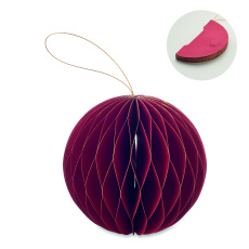 Foldable XMAS bauble hanger