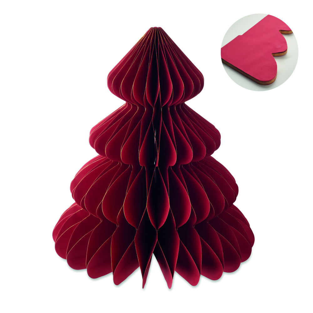 Logotrade promotional merchandise image of: Paper Xmas tree decoration